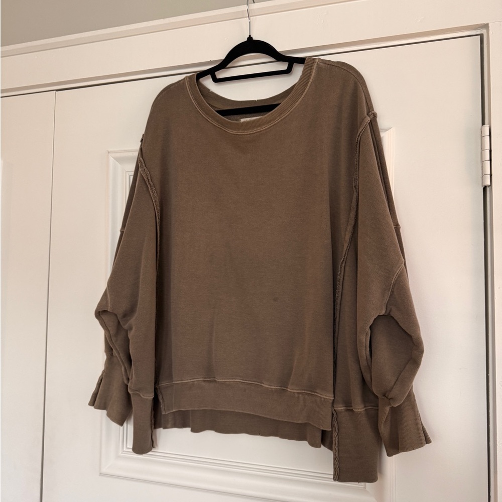 Free People We The Free Camden Oversized Sweatshirt